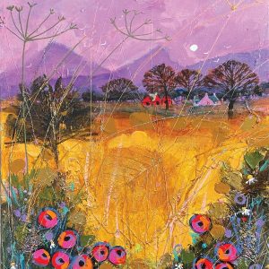 Pink Gable and Poppies, Angus